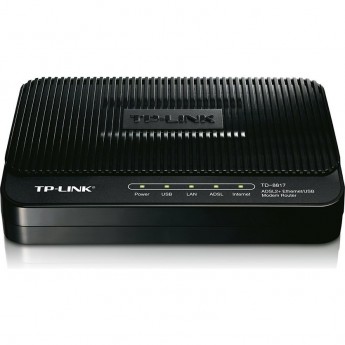 Маршрутизатор TP-LINK TD-8817 со встроенным модемом ADSL2+ Маршрутизатор TP-LINK TD-8817 со встроенным модемом ADSL2+